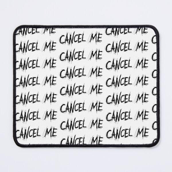 Item preview, Dark and Gritty CANCEL ME text designed and sold by Michael Stewart.