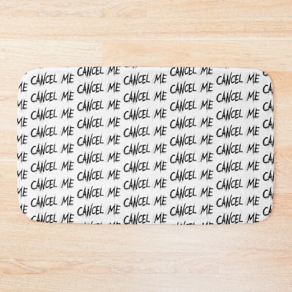 Item preview, Dark and Gritty CANCEL ME text designed and sold by Michael Stewart.