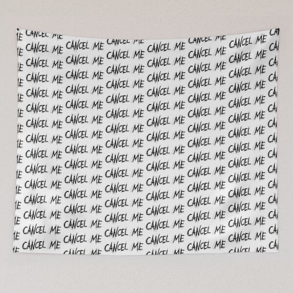 Item preview, Dark and Gritty CANCEL ME text designed and sold by Michael Stewart.