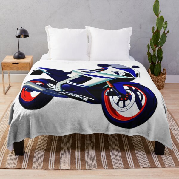 Item preview, Sportbike Motorcycle Sticker White designed and sold by BAYFAIRE.