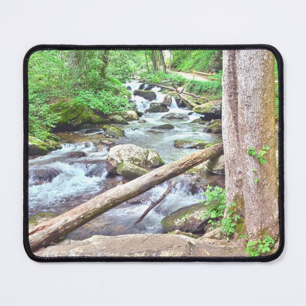 Item preview, The Stream At Anna Ruby Falls Helen Georgia designed and sold by LisaWootenPhoto.