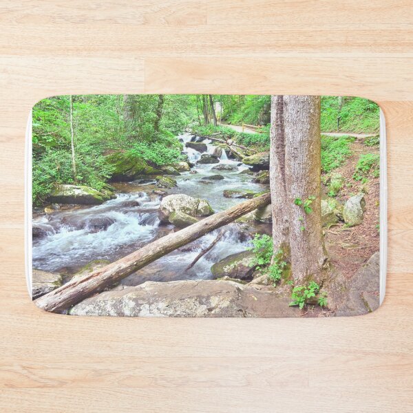 Item preview, The Stream At Anna Ruby Falls Helen Georgia designed and sold by LisaWootenPhoto.