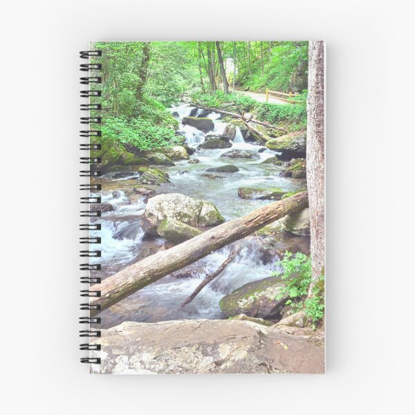 Item preview, The Stream At Anna Ruby Falls Helen Georgia designed and sold by LisaWootenPhoto.
