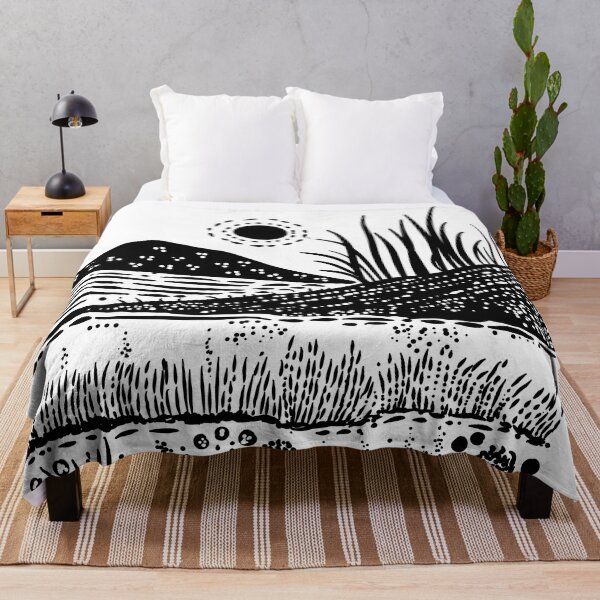 Item preview, Copy of Geometric mountains skies abstract art designed and sold by SILVERAPPLE.