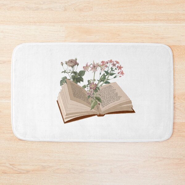 Item preview, Flowers growing out of book designed and sold by LunaAndRosa.