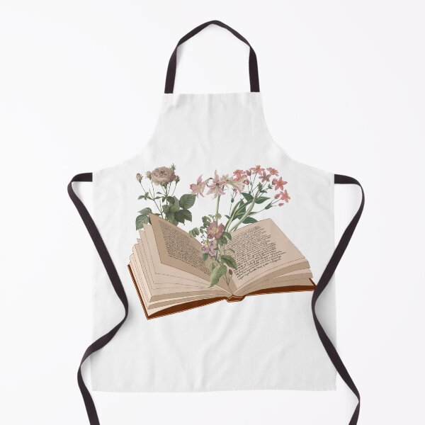 Item preview, Flowers growing out of book designed and sold by LunaAndRosa.