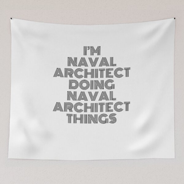 Item preview, I'm Naval Architect Doing Naval Architect Things Vintage Quote designed and sold by SVPOD.