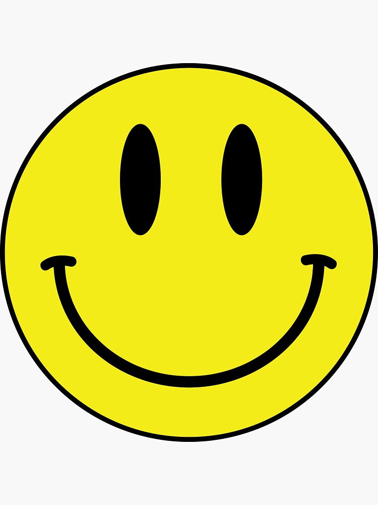 Vintage 90's Smiley face | Sticker