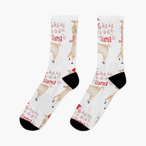Item preview, Funny Christmas Llama designed and sold by SurfPixieArt.