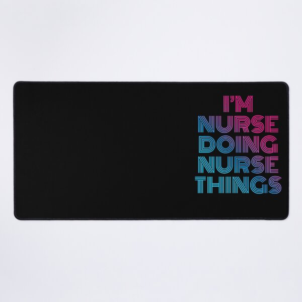Item preview, I'm Nurse Doing Nurse Things Retro Neon designed and sold by SVPOD.