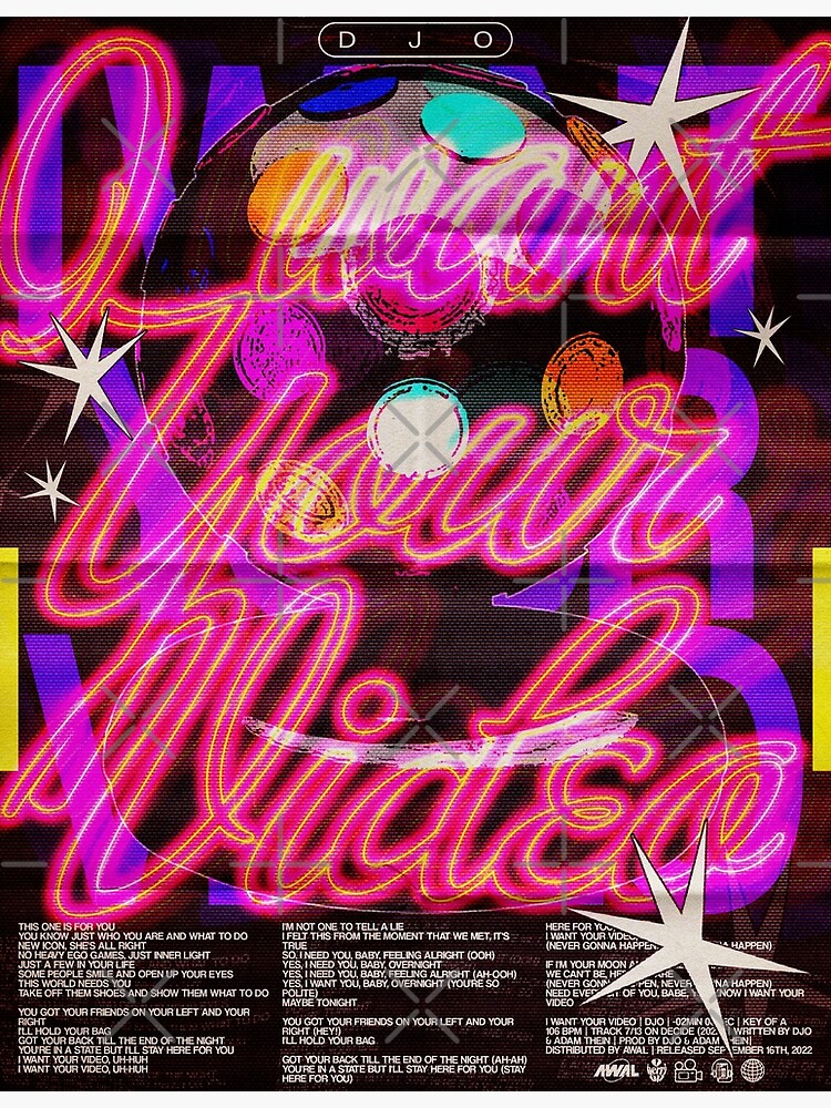 quot DECIDE: I Want Your Video quot Poster for Sale by oberrion Redbubble