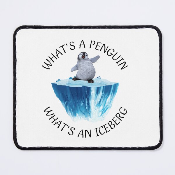 Item preview, WHAT'S A PENGUIN WHAT'S AN ICEBERG designed and sold by FunnyBunny110.