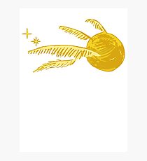 golden snitch Photographic Print
