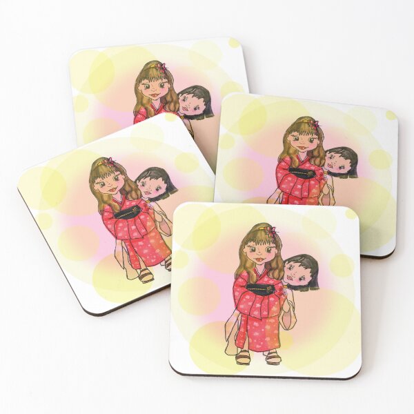 Item preview, cute sisters enjoying the festive season designed and sold by momokadominica.