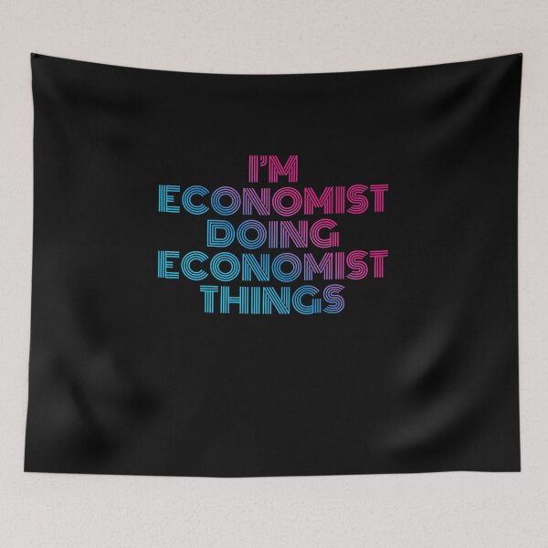 Item preview, I'm Economist Doing Economist Things Retro Neon designed and sold by SVPOD.