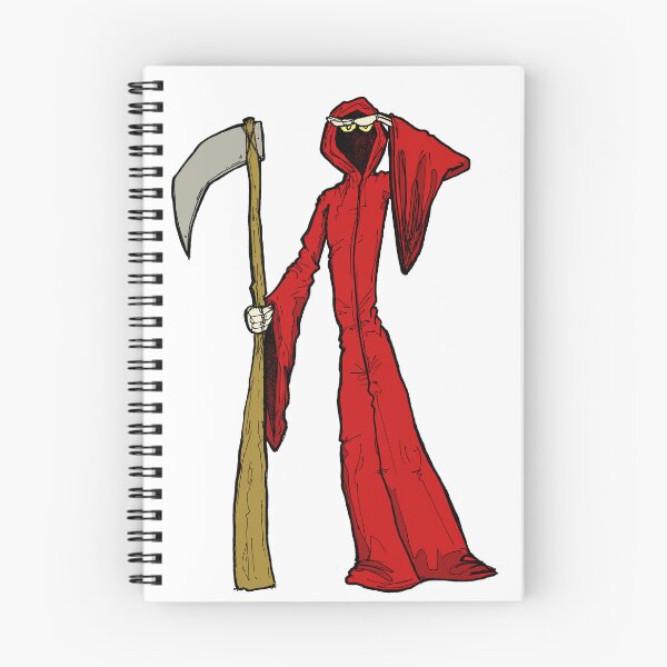 Item preview, Grim Reaper in red #2 designed and sold by TheKingLobotomy.