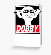 Tarjeta de felicitación dobby