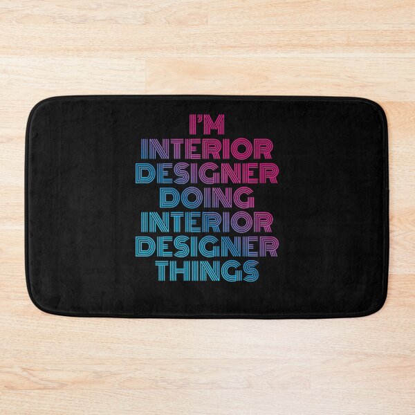 Item preview, I'm Interior Designer Doing Interior Designer Things Retro Neon designed and sold by SVPOD.