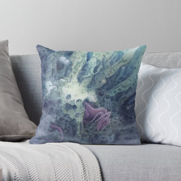 Fairy Forest Throw Pillow