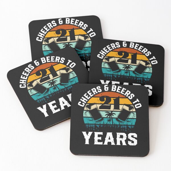 Item preview, Cheers & beers to 21 Years 2002 21st birthday designed and sold by Echo Dusk.
