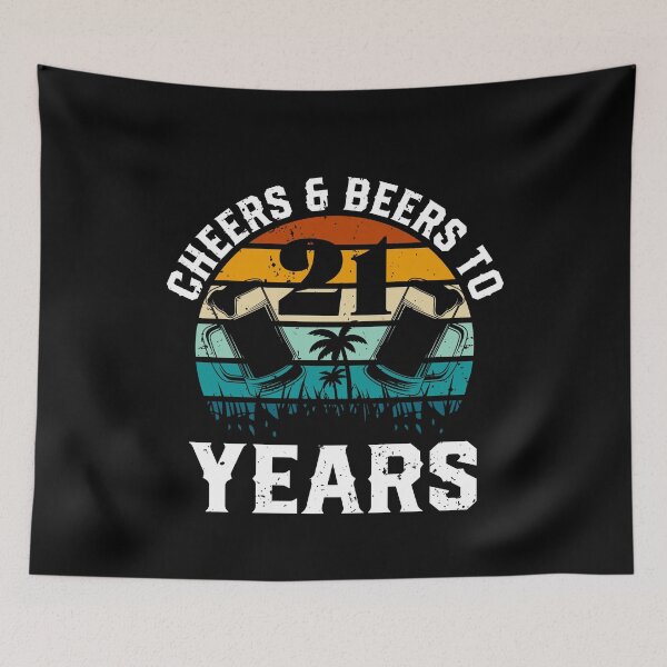 Item preview, Cheers & beers to 21 Years 2002 21st birthday designed and sold by Echo Dusk.