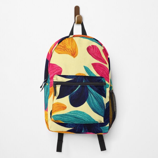 Item preview, Floral Colorful Vibrant Wallpaper designed and sold by thisisallahoax.