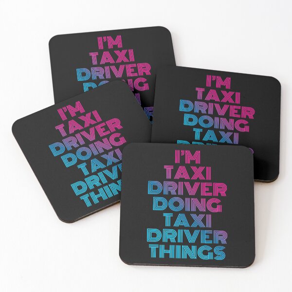 Item preview, I'm Taxi driver Doing Taxi driver Things Retro Neon designed and sold by SVPOD.