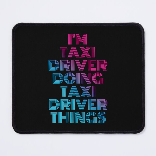 Item preview, I'm Taxi driver Doing Taxi driver Things Retro Neon designed and sold by SVPOD.