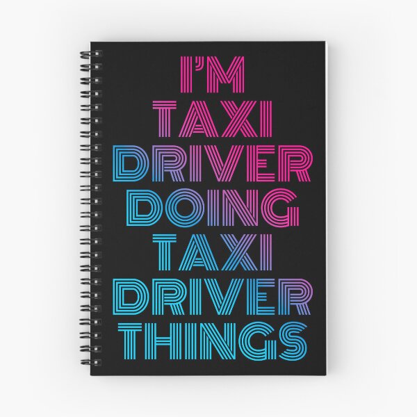 Item preview, I'm Taxi driver Doing Taxi driver Things Retro Neon designed and sold by SVPOD.