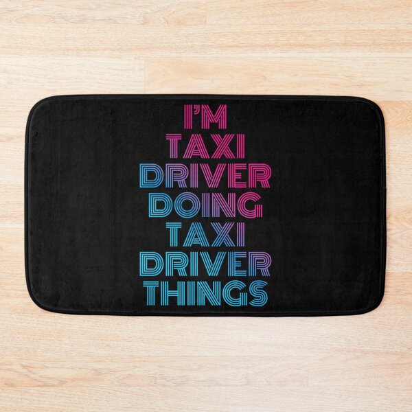 Item preview, I'm Taxi driver Doing Taxi driver Things Retro Neon designed and sold by SVPOD.