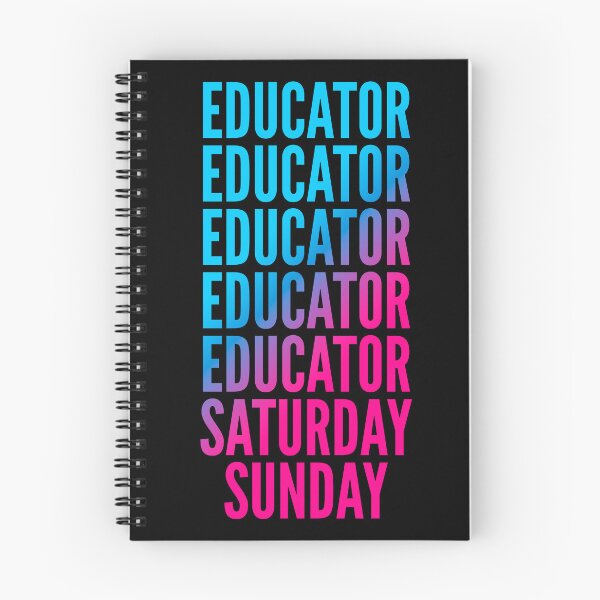 Item preview, Educator. Saturday. Sunday. For Educators designed and sold by SVPOD.
