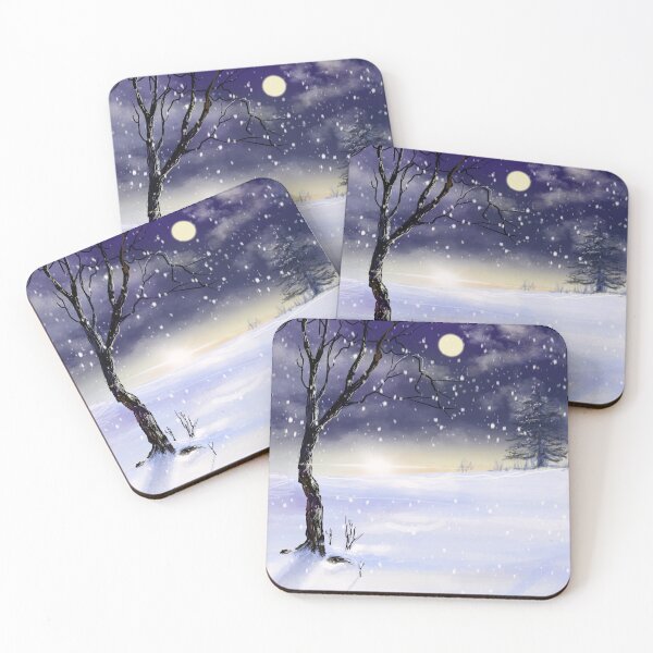 Item preview, Magical snowy winter landscape designed and sold by FerretSteph.