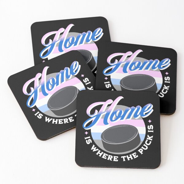 Artikelvorschau, Zuhause ist, wo der Puck lustiges Hockey ist entworfen und verkauft von TheButtonCrew.