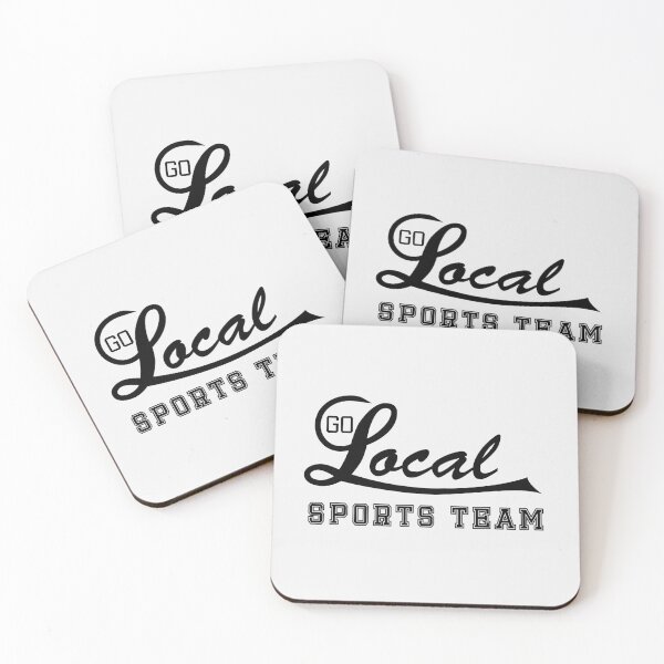 Item preview, Go Local Sports Team! (Black Text) designed and sold by BishopCras.