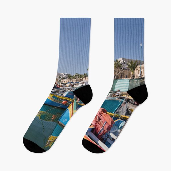 Item preview, Marsaxlokk Fishing Village, Malta designed and sold by Violaman.