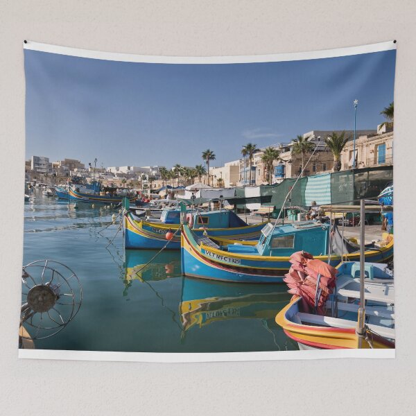 Item preview, Marsaxlokk Fishing Village, Malta designed and sold by Violaman.