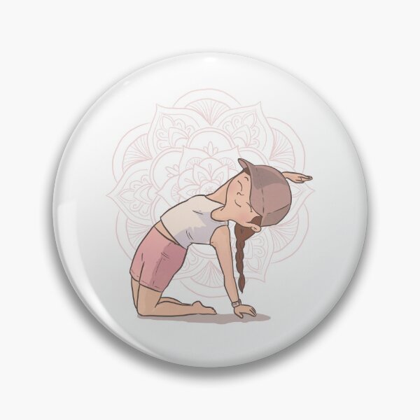Item preview, Cute Yoga Girl designed and sold by Rita Cuppari.