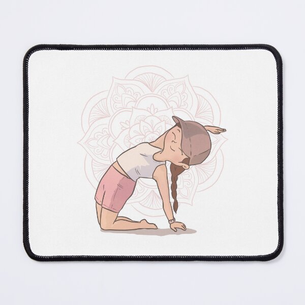 Item preview, Cute Yoga Girl designed and sold by Rita Cuppari.