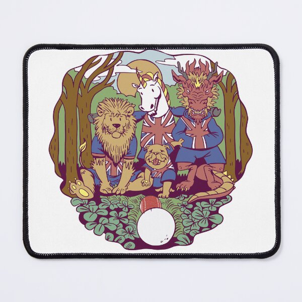 Item preview, Lawn Bowl Team UK - Lion, Unicorn, Dragon, Bulldog designed and sold by Canadian-Bowler.