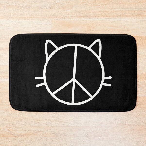 Item preview, Peace Cat designed and sold by tristinrose.