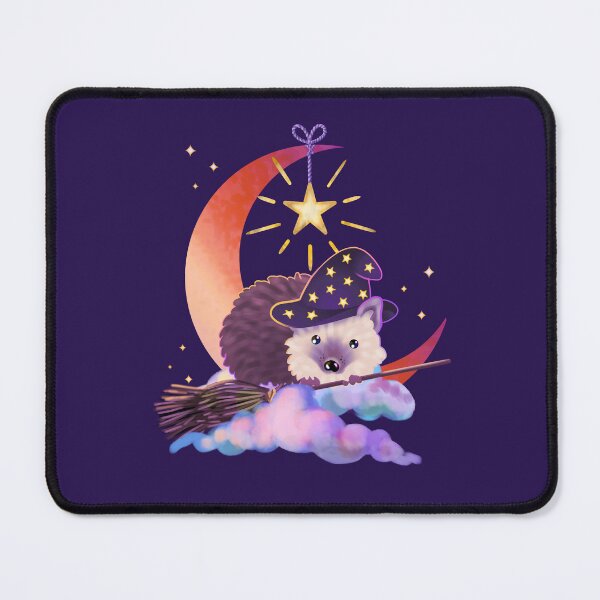 Item preview, Witchy Magical Hedgehog designed and sold by BlossomCreative.