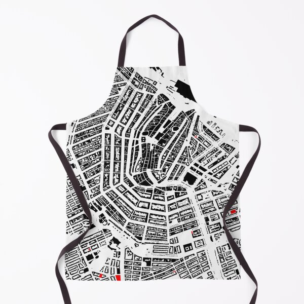 Item preview, Map of Amsterdam, Netherlands with its schools in color designed and sold by jean-nicolas.