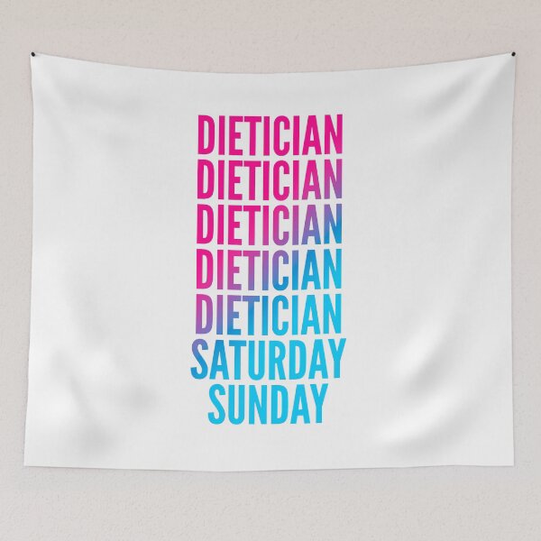Item preview, Dietician work week for Dieticians designed and sold by SVPOD.