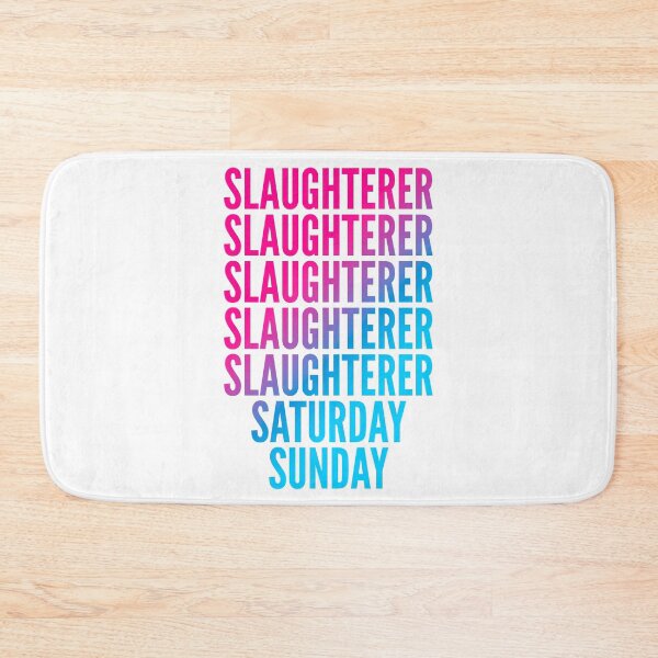 Item preview, Slaughterer work week for Slaughterers designed and sold by SVPOD.