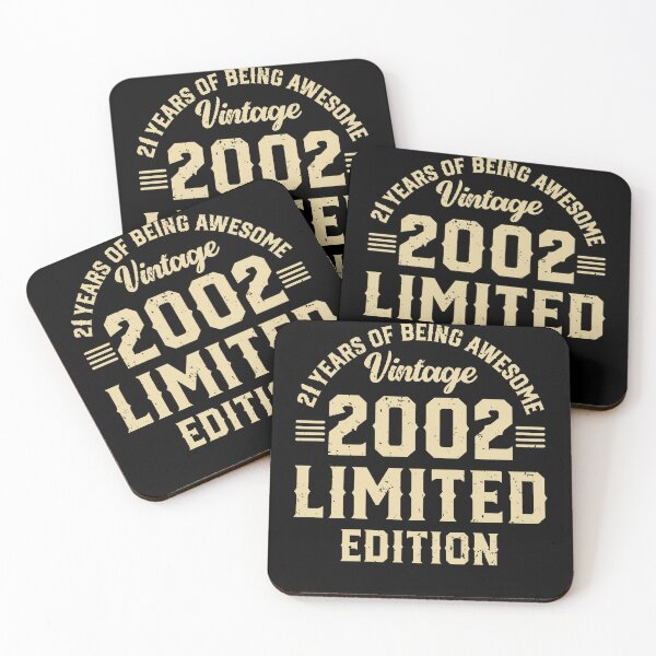 Item preview, 21 years of being awesome Vintage 2002 birthday designed and sold by Echo Dusk.