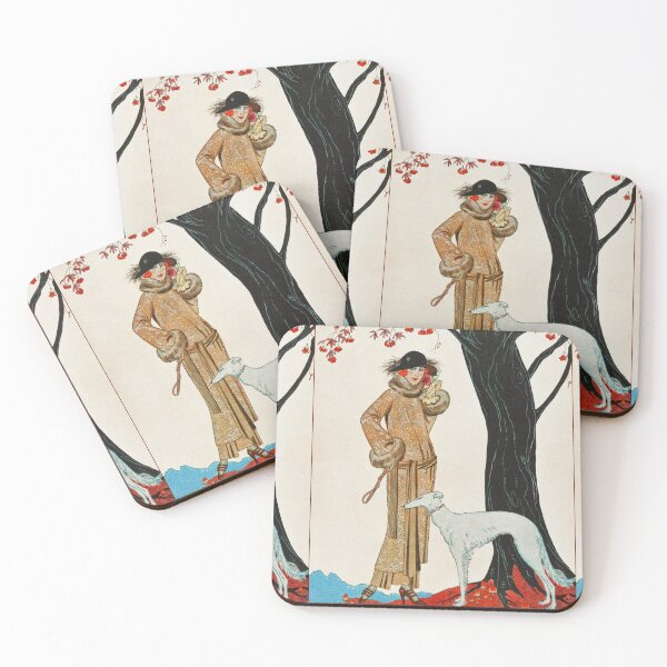 Item preview, Vintage Fashion Illustration by George Barbier, Art Deco Era, Flapper Clothing Design. designed and sold by Artomobiles.
