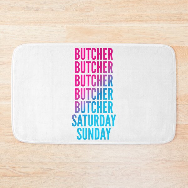 Item preview, Butcher work week for Butchers designed and sold by SVPOD.