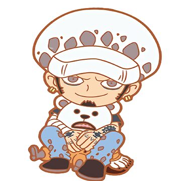 Chibi Anime One Piece TRAFALGAR iPad Case & Skin by LinaMercata0428