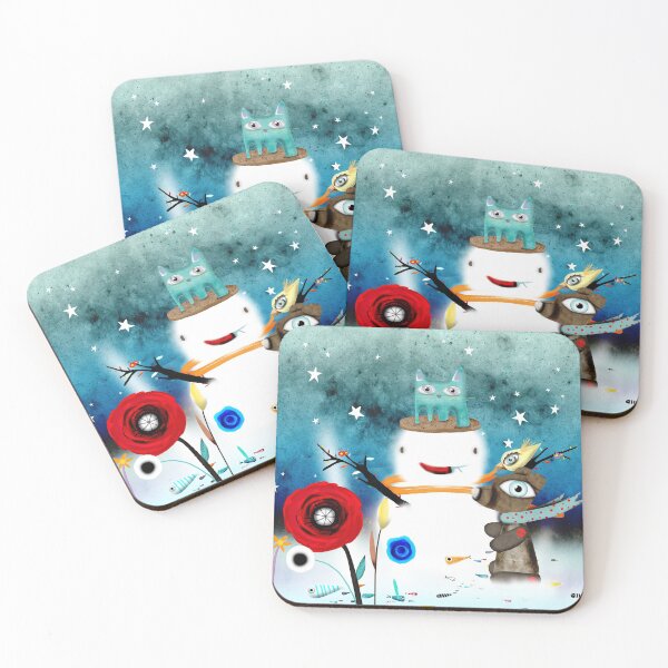 Item preview, Aurora Australis Christmas Whimsical Stars designed and sold by rupydetequila.