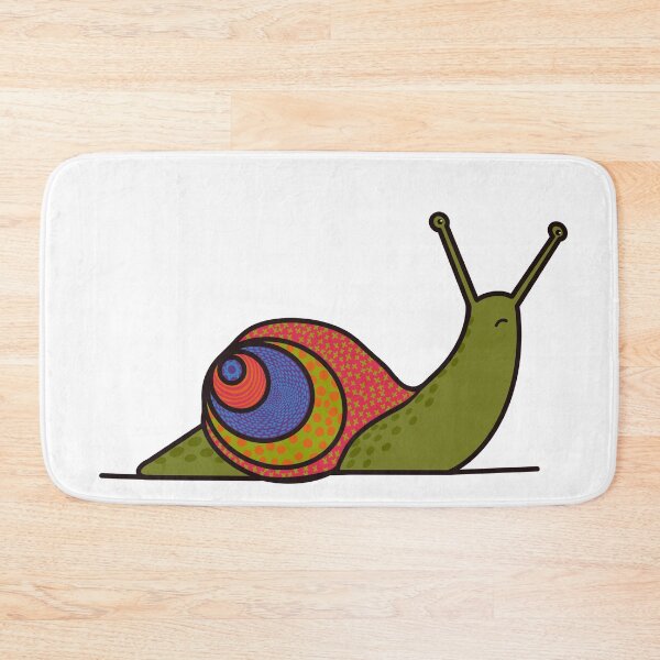 Item preview, Colorful snail — moving slowly designed and sold by acbcesarz.
